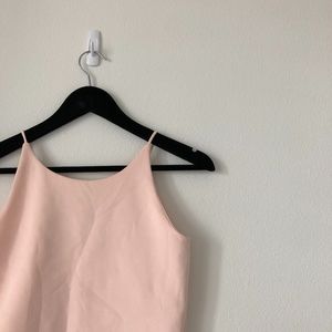 SOLD//Zara baby pink cami top
